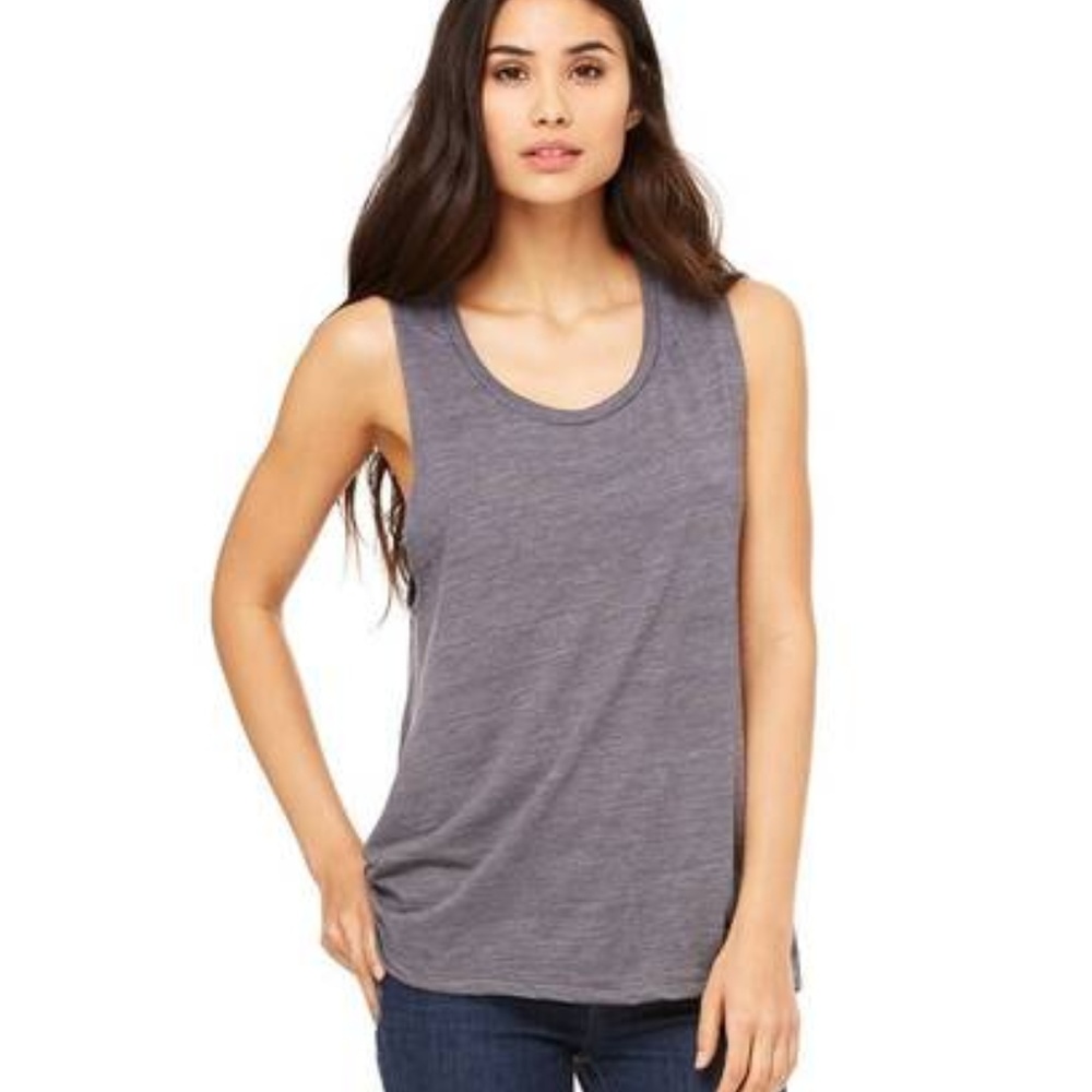 NWT Nevertheless She Persisted Muscle Tank - Gray - Picture 3 of 5